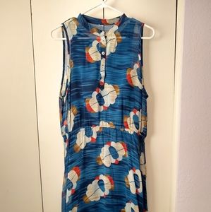 QSW by Quiksilver blue floral dress